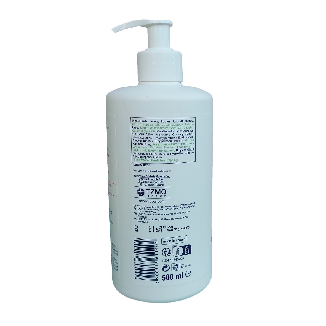 Seni Care Cremedusche mit 3% Urea, 500 ml_SA_3.jpg